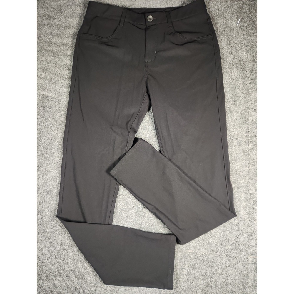 Vuori Meta Pants Mens 30 Charcoal Black V430 Technical Performance Chino 30x32